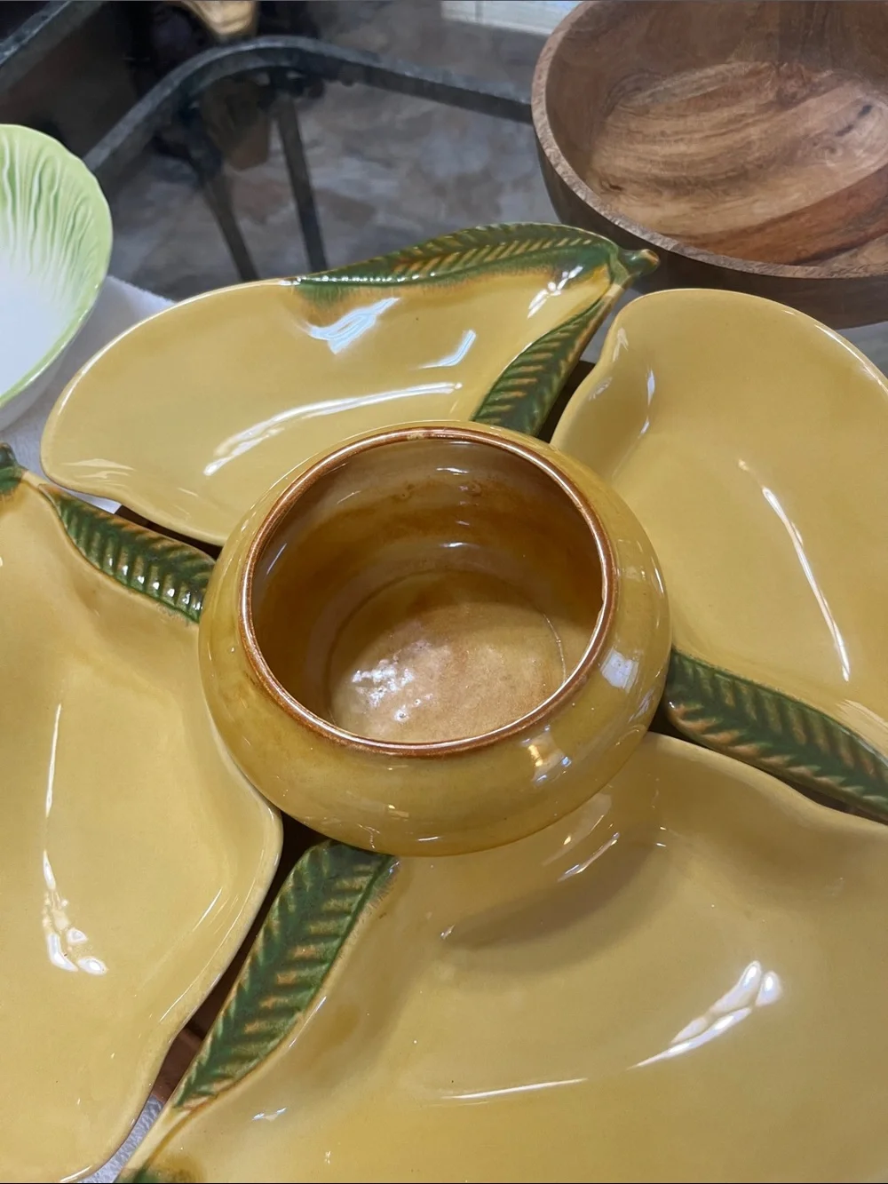 Antique pair, Lazy Susan, in good condition